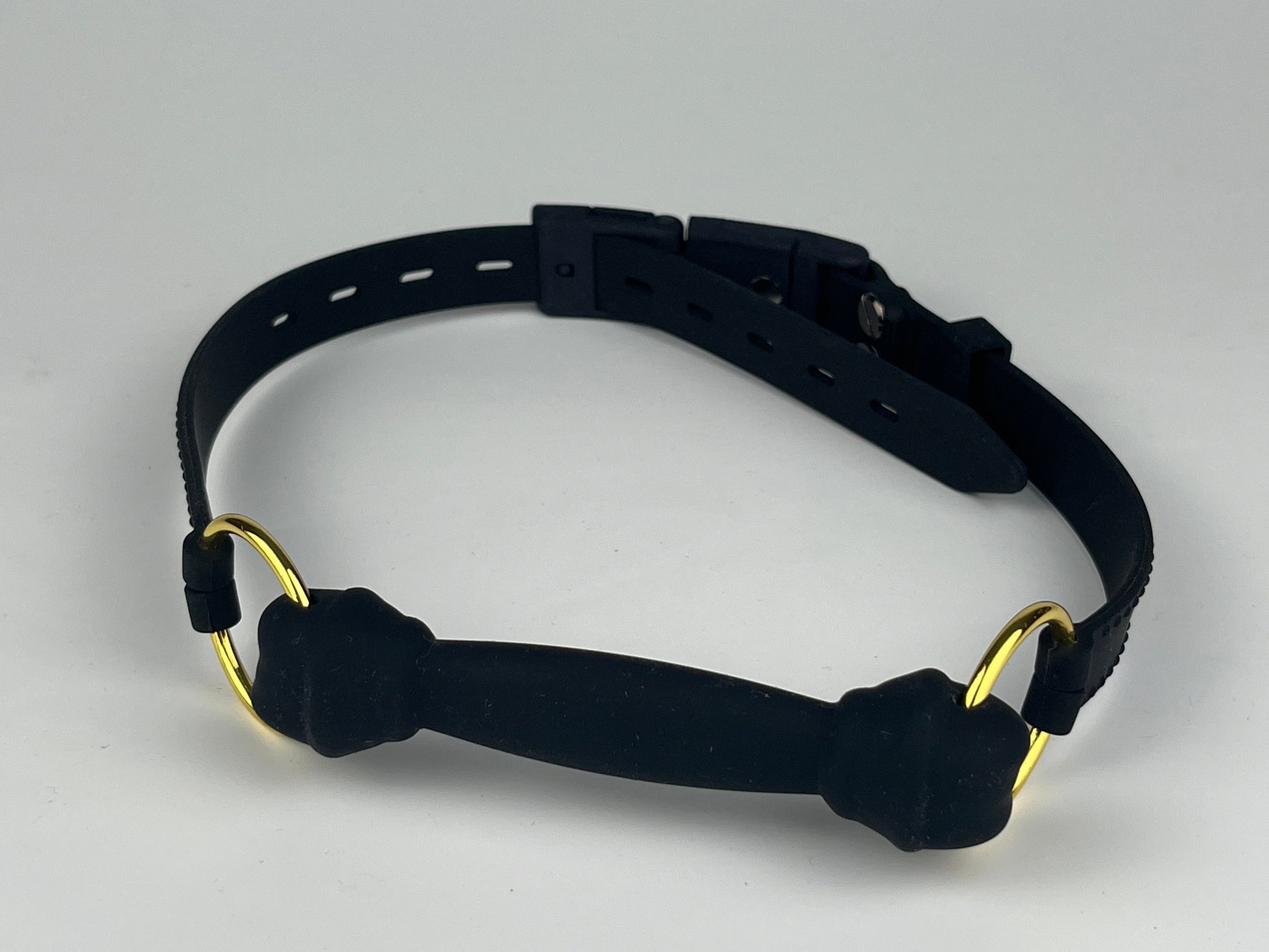 Silikon Hundeknochen-Knebel Kink-Lock