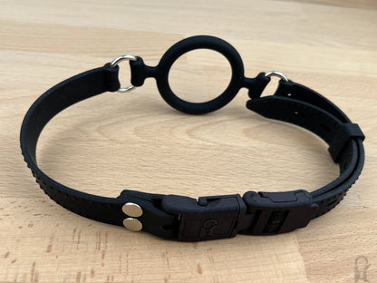 Silikon Ringknebel mit Kink-Lock Schnellverschluss, schwarz ComfortableRestraint